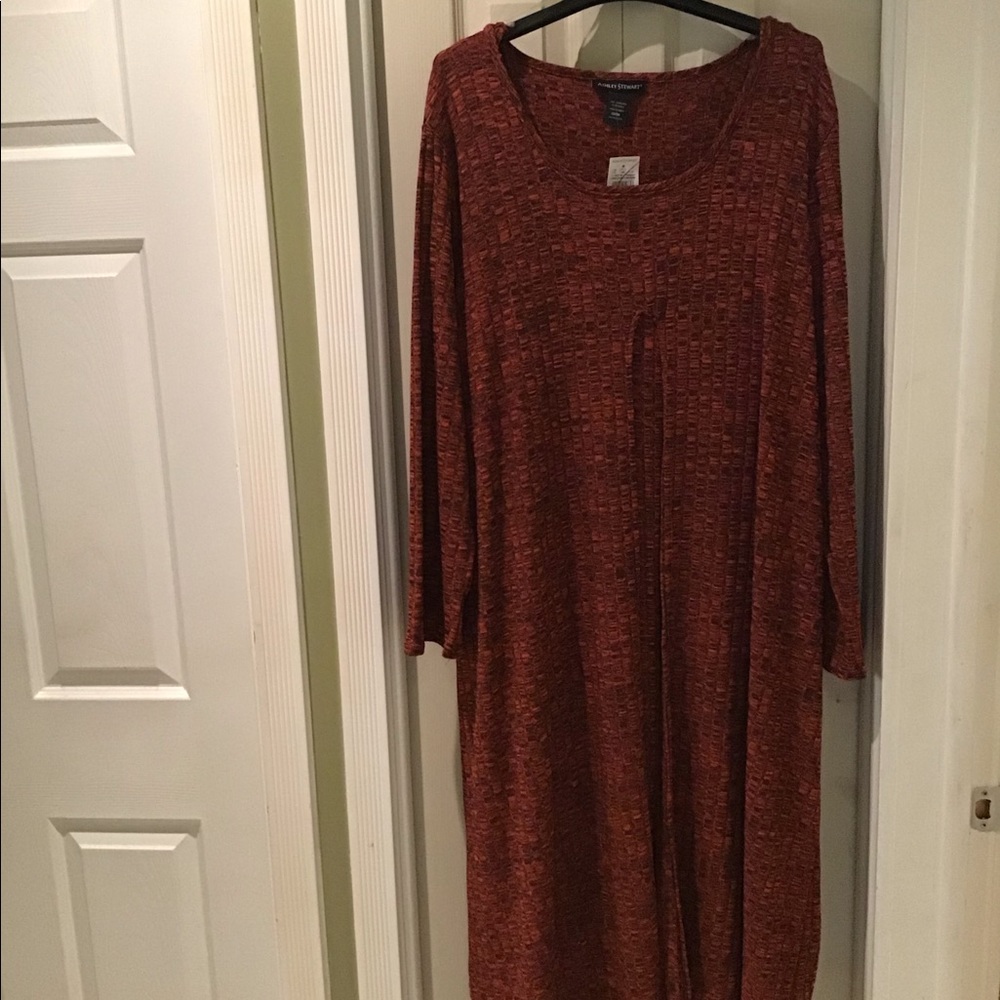WOMENS ATTACHED SWEATER DRESS SZ 22/24